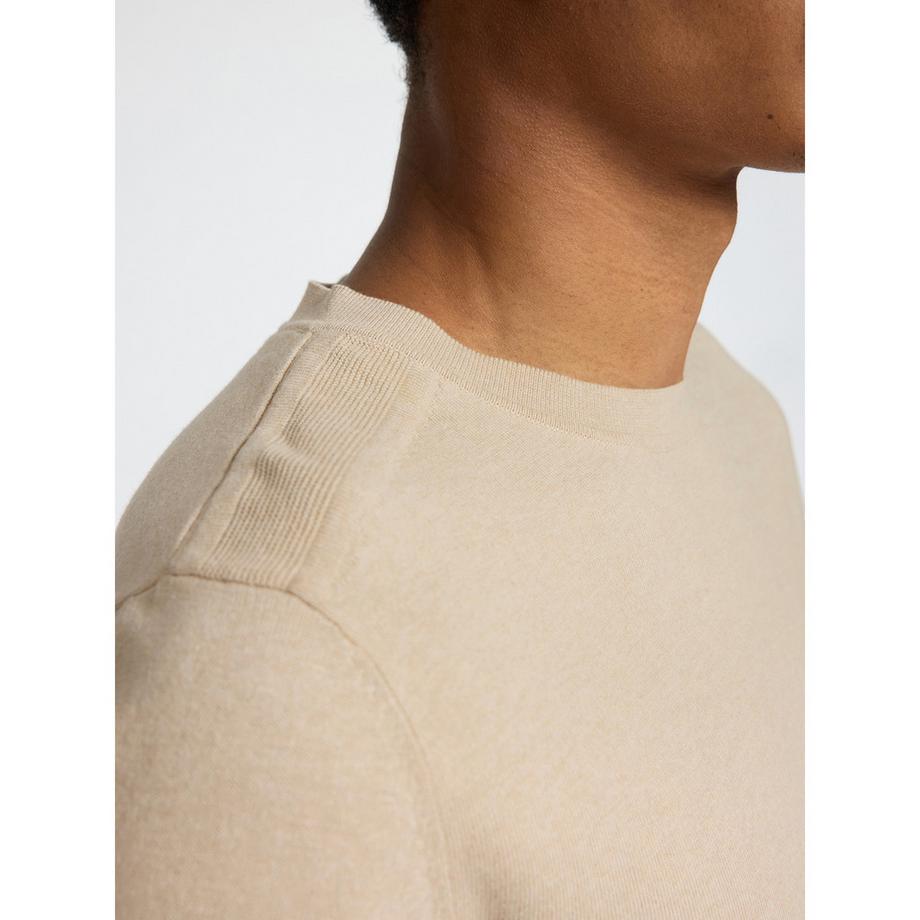 SELECTED Berg CN Rundhals Pullover  