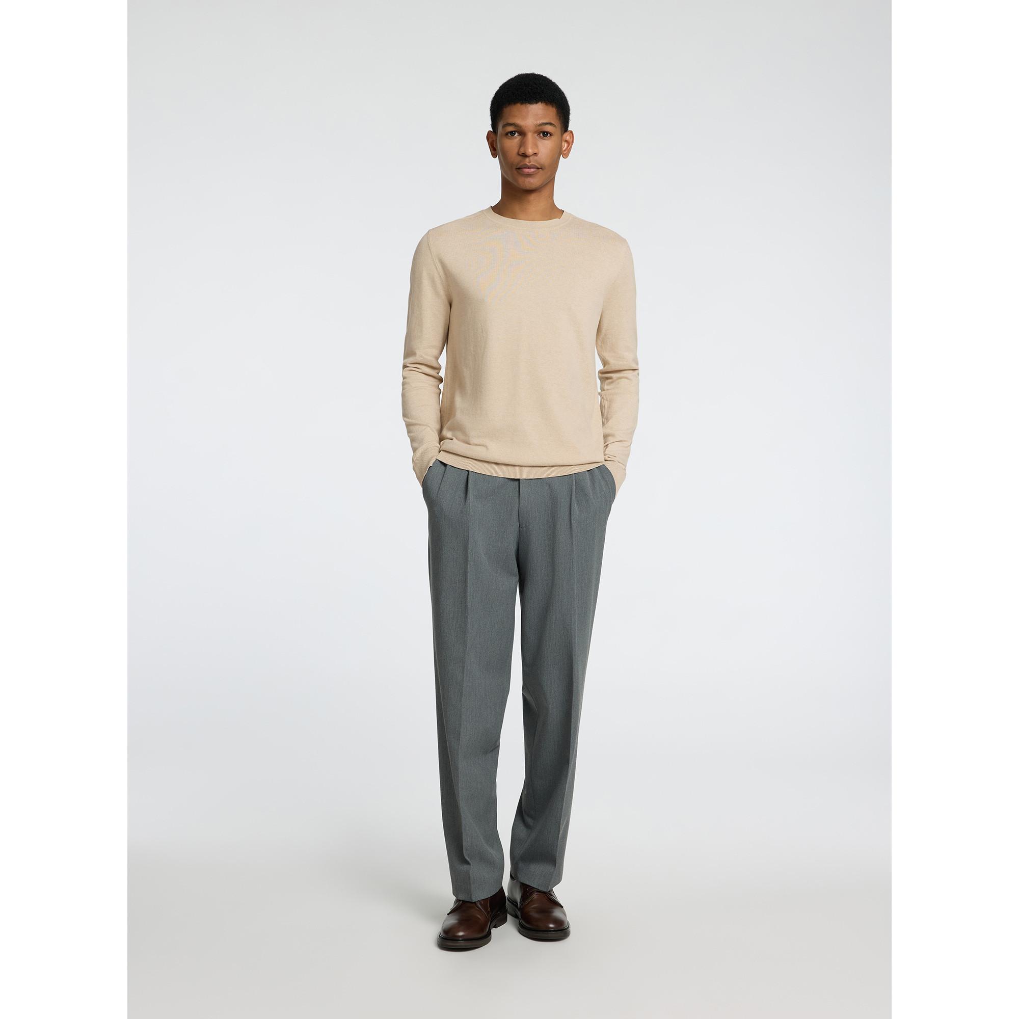 SELECTED Berg CN Maglione Girocollo  