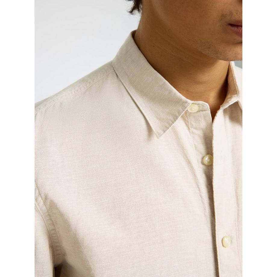 SELECTED NEW LINEN SHIRT Maniche Lunghe  