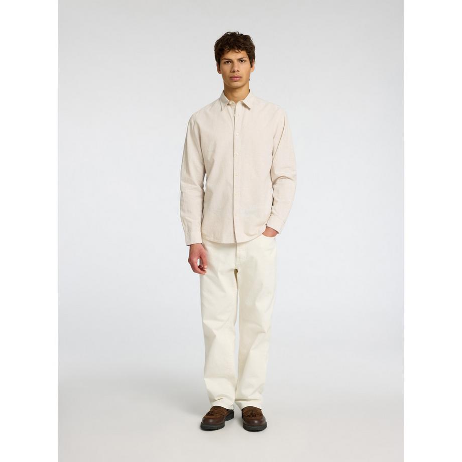 SELECTED NEW LINEN SHIRT Maniche Lunghe  