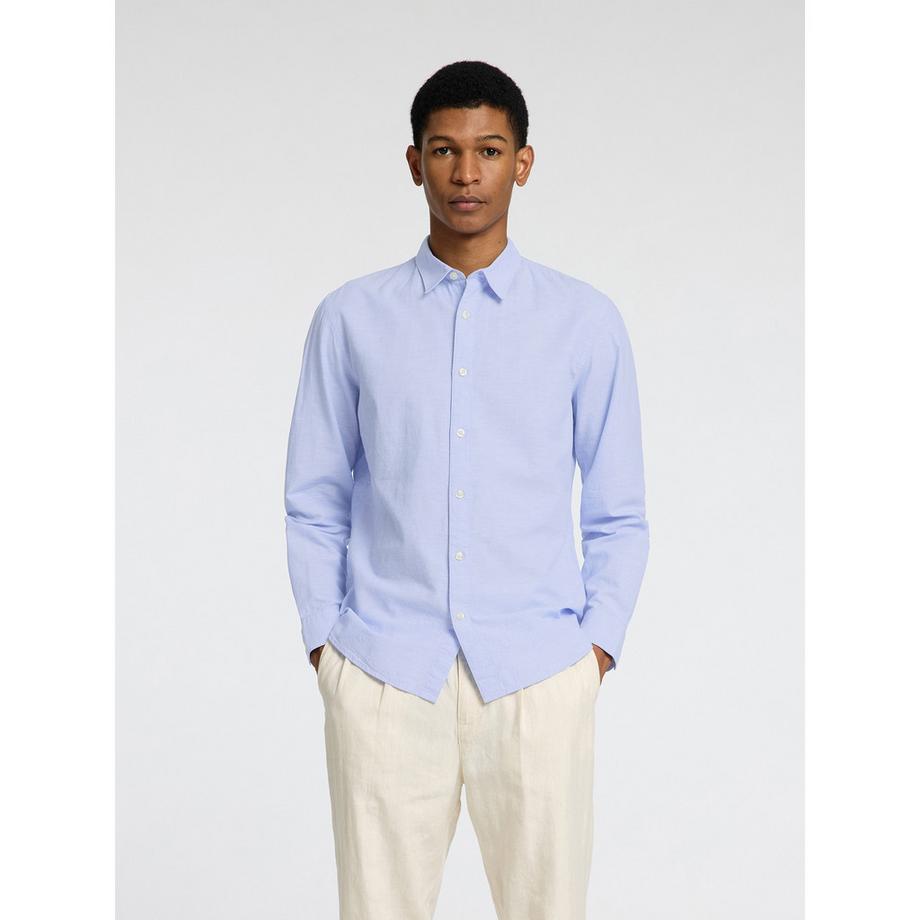 Camicia di lino, maniche lunghe