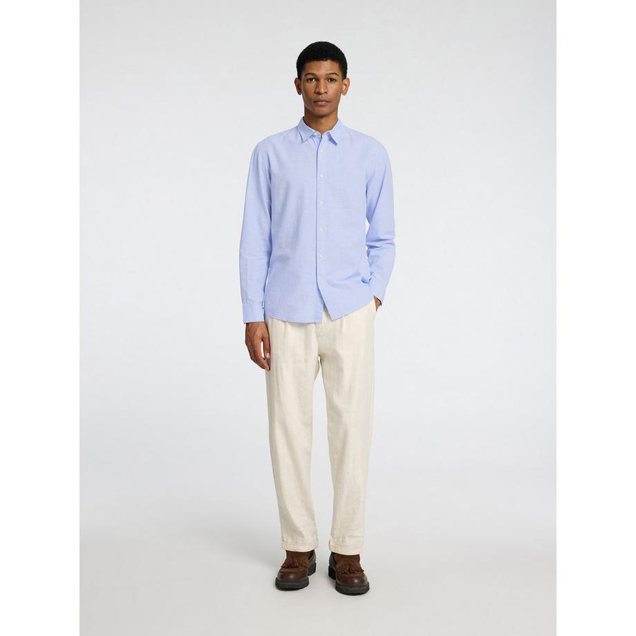 SELECTED NEW LINEN SHIRT Langarm  