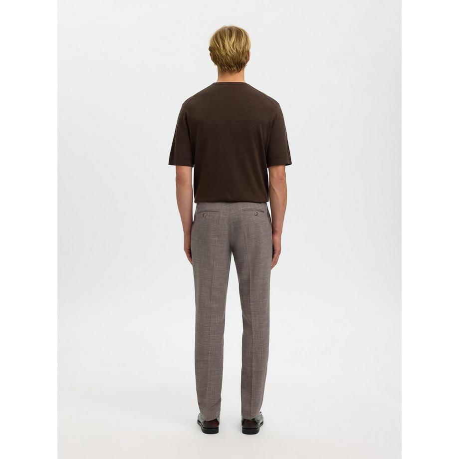 SELECTED Oasis Lino Slim Fit Pantaloni da Abito  