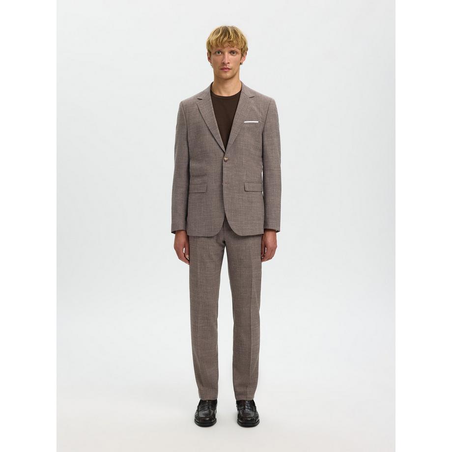 SELECTED Oasis Lino Slim Fit Pantaloni da Abito  