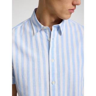 SELECTED New Leinen Kurzarmhemd  