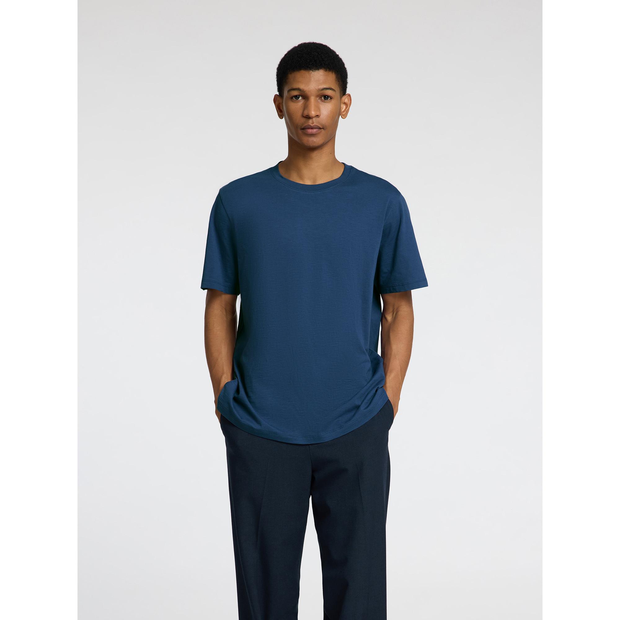 SELECTED Aspen Slub SS ON T-shirt 