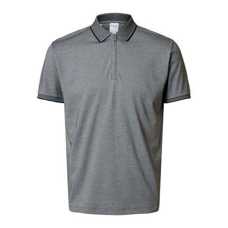 SELECTED Fave Sport Zip Polo Polo, manches courtes 