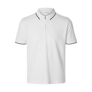 SELECTED Fave Sport Zip Polo Polo, maniche corte 