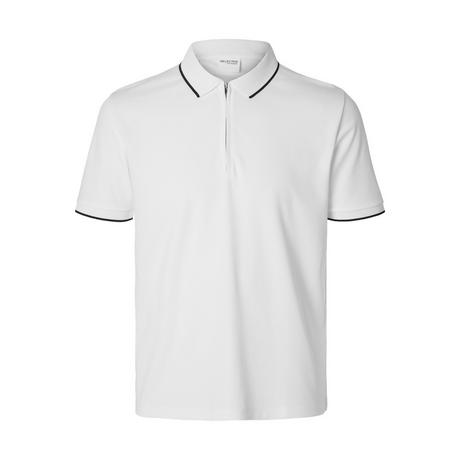 SELECTED Fave Sport Zip Polo Polo, maniche corte 