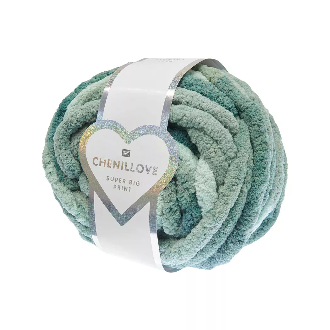 Rico Design Chenillove Super Big Print Efeu