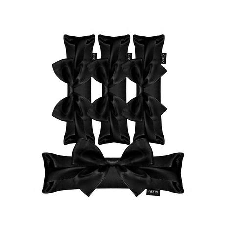 GLOV Glv Coolcurl Ribbon Roller blk Bigoudis Sans Chaleur Ribbon Rollers 