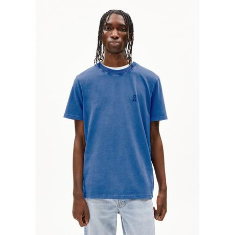 ARMEDANGELS Maarkos GMT Dye T-Shirt avec Imprimé Logo  