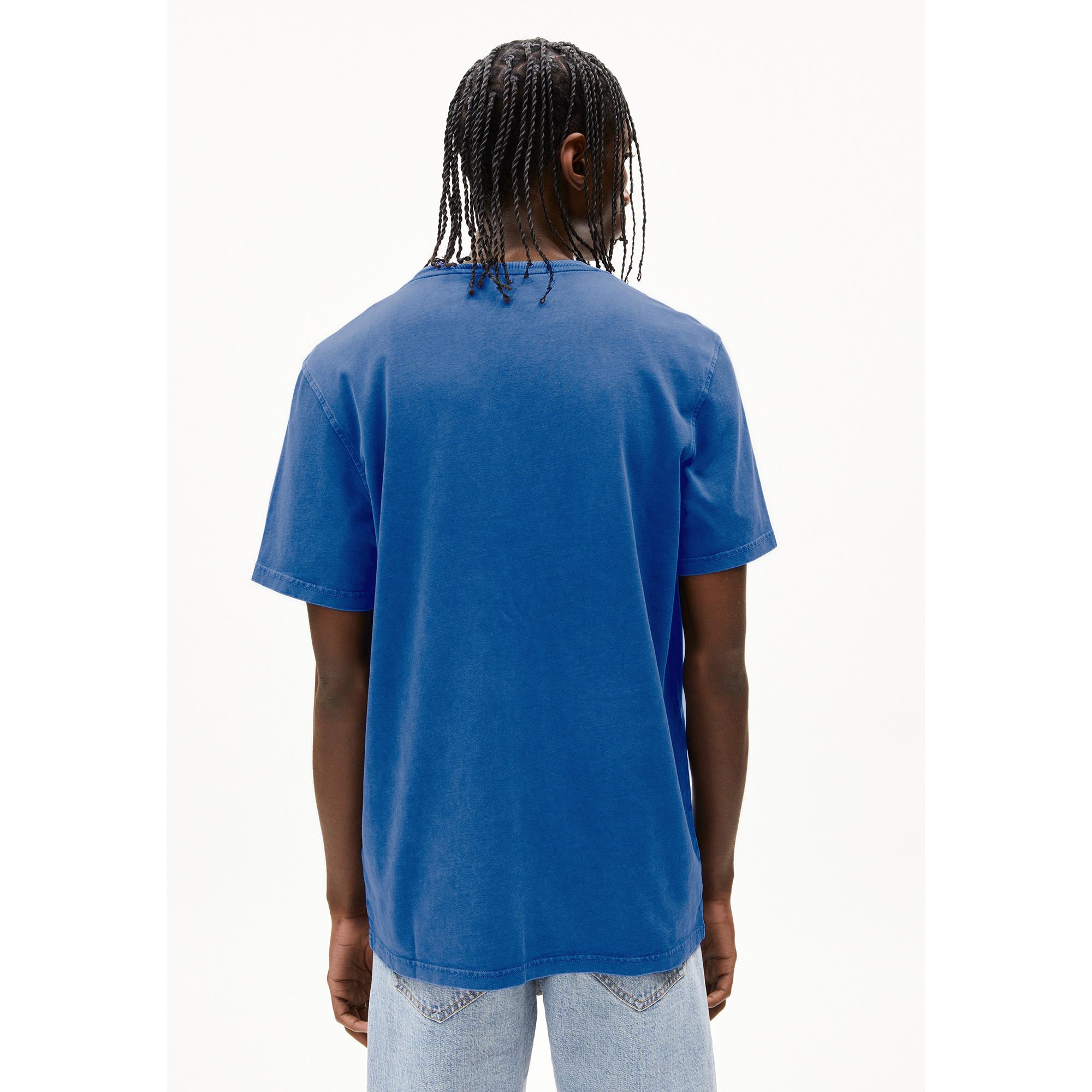 ARMEDANGELS Maarkos GMT Dye T-Shirt avec Imprimé Logo  