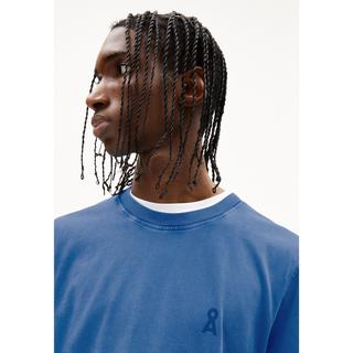 ARMEDANGELS Maarkos GMT Dye T-Shirt avec Imprimé Logo  