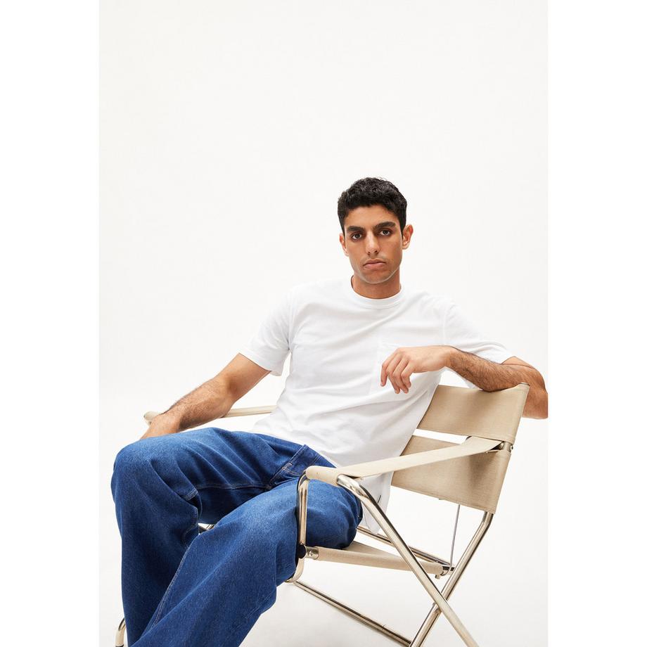 ARMEDANGELS Maarkos Pocket T-Shirt Girocollo  