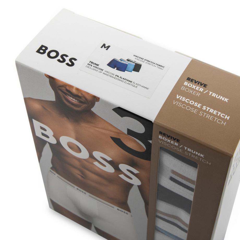BOSS Trunk 3P Revive Boxershorts  