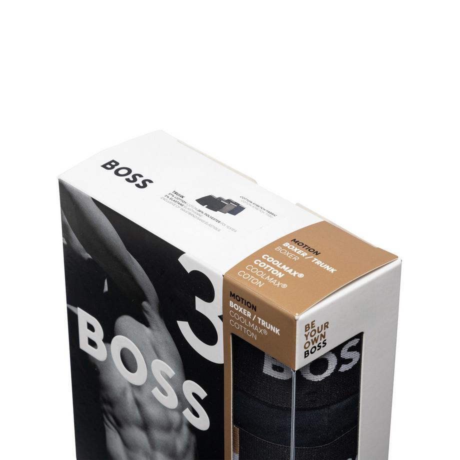 BOSS Motion Coolmax Cotton Boxer Trunk Triopack  