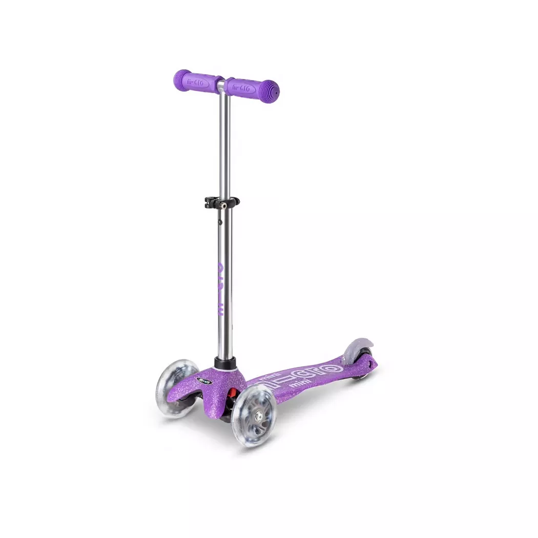 micro Mini Micro Deluxe Glitter LED Scooter Violet