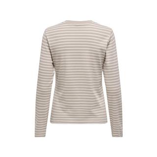 ONLY T-shirt a Righe Maniche Lunghe  