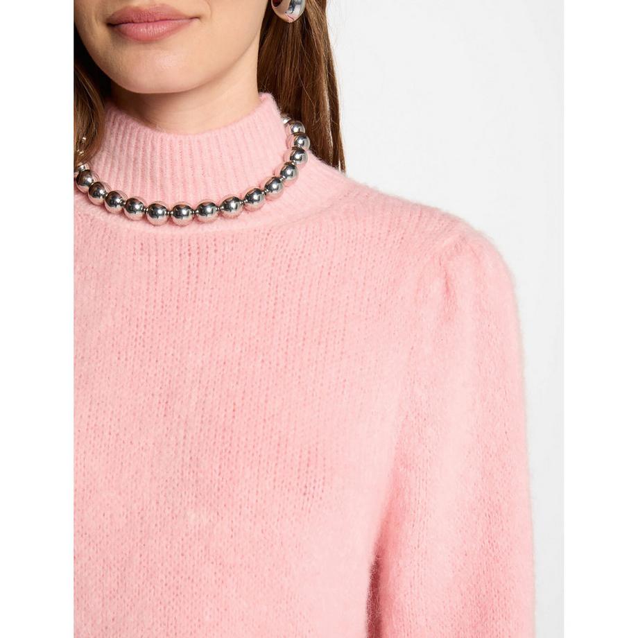 MORGAN Pullover Coupe Droite Col Montant  