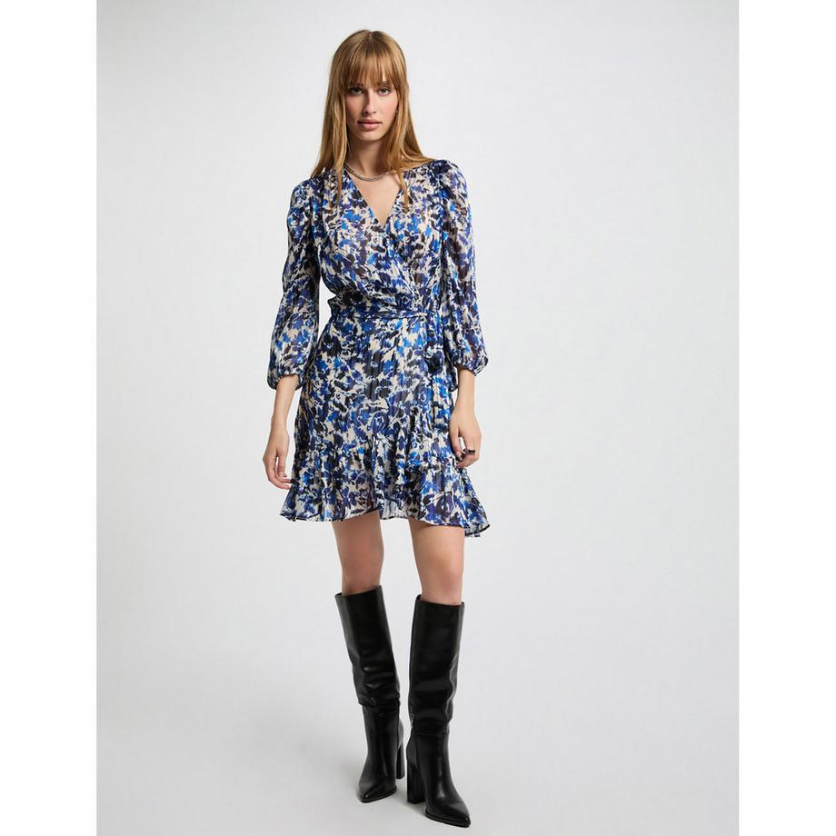 MORGAN Robe Mini Portefeuille Motif Floral  