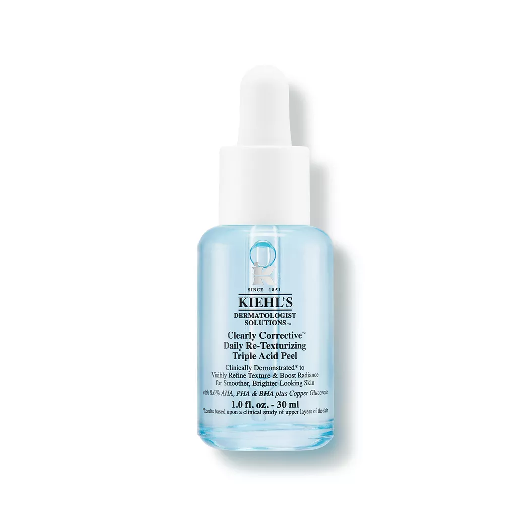 KIEHL'S Clearly Corrective Re-Texturizing Triple Acid Peel 30ml Femme