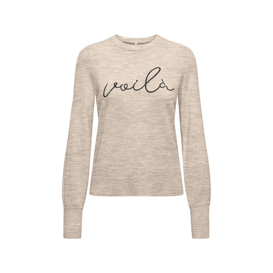 ONLY Pullover mit Voila Print  