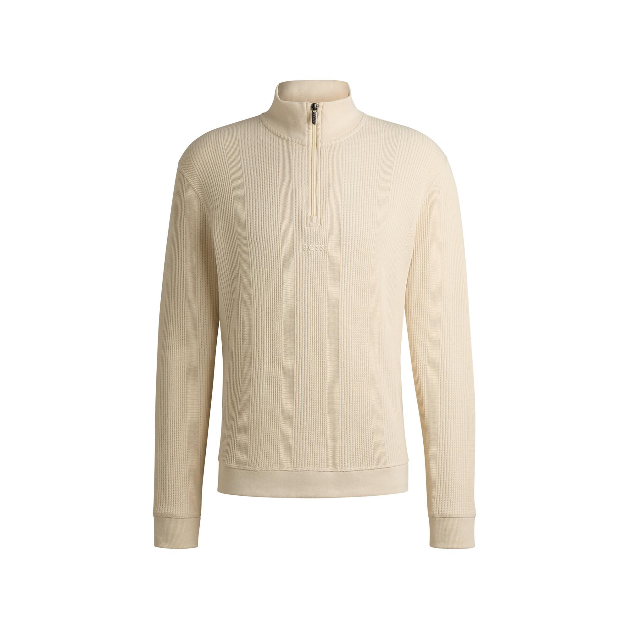 BOSS Structure 1/4 Zip Felpa 