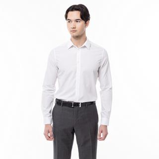 Manor Man Camicia Uomo Body Fit Maniche Lunghe  