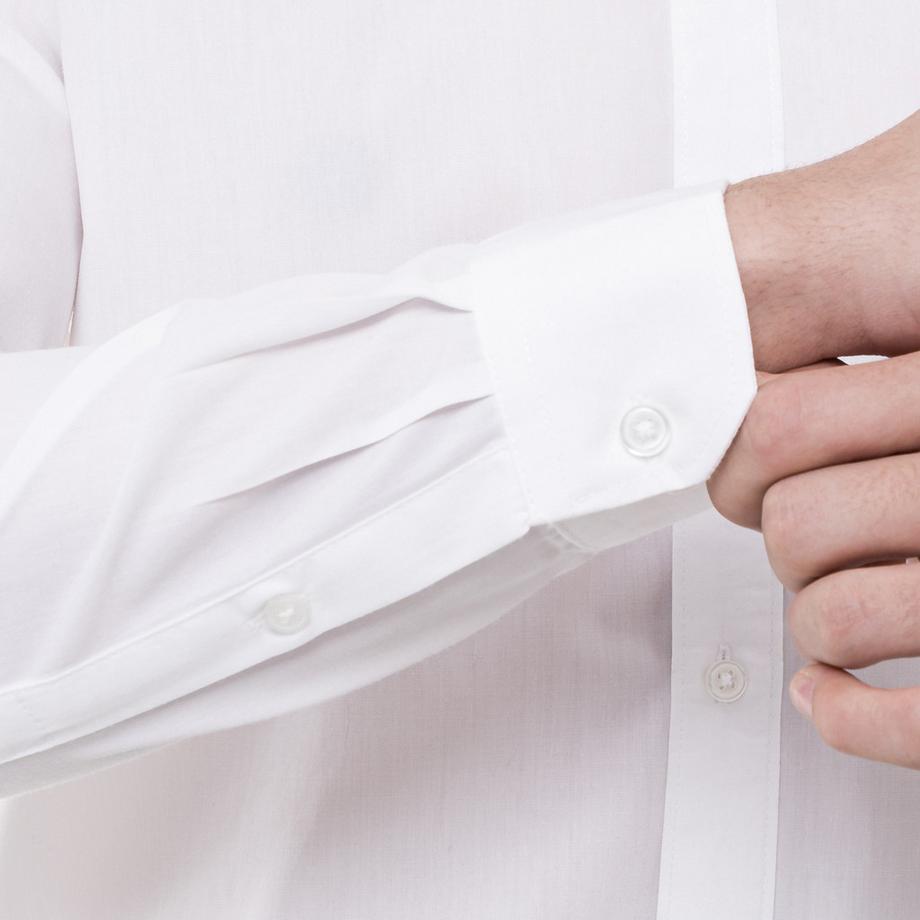 Manor Man Herren Body Fit Langarmhemd  