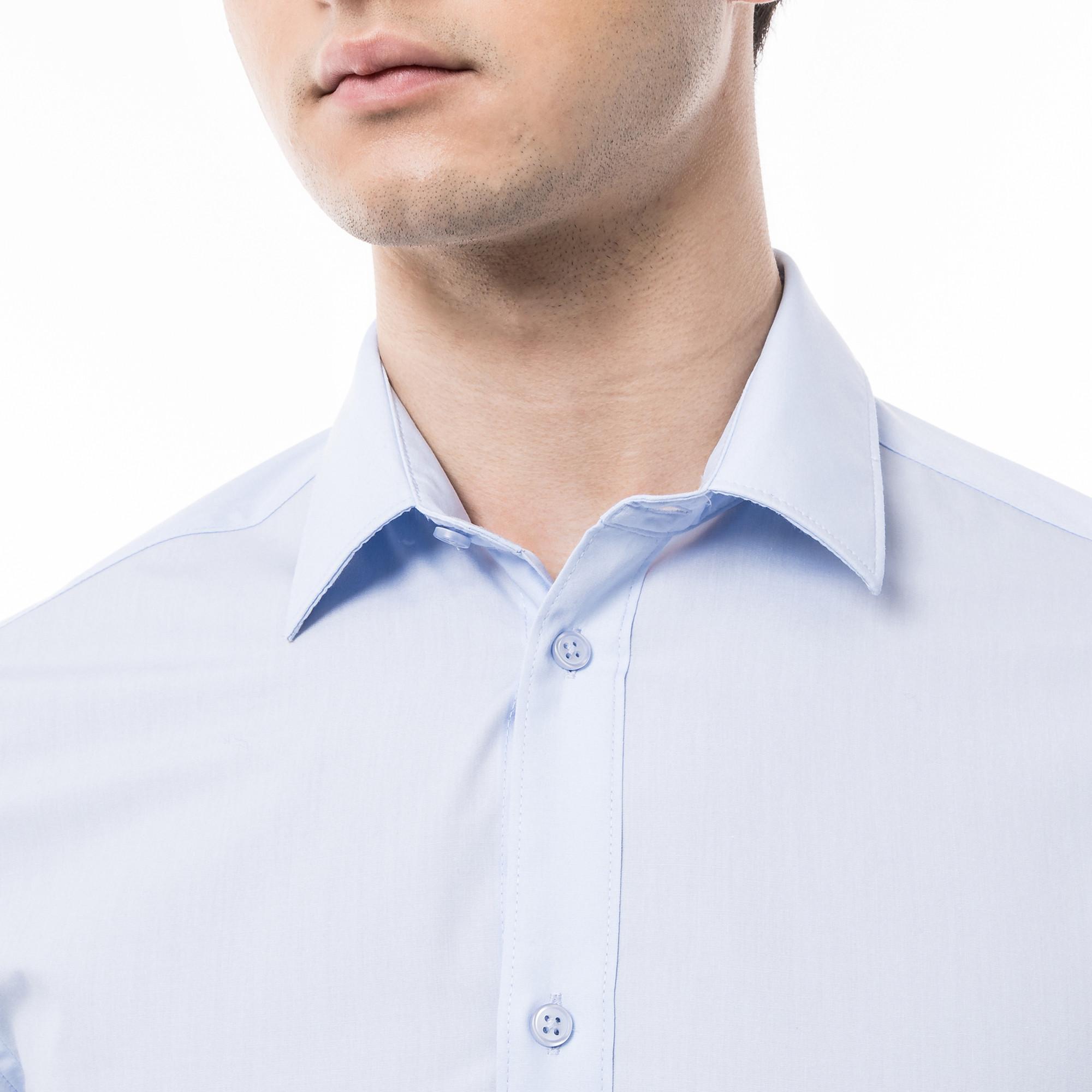 Manor Man Camicia Uomo Body Fit Maniche Lunghe  