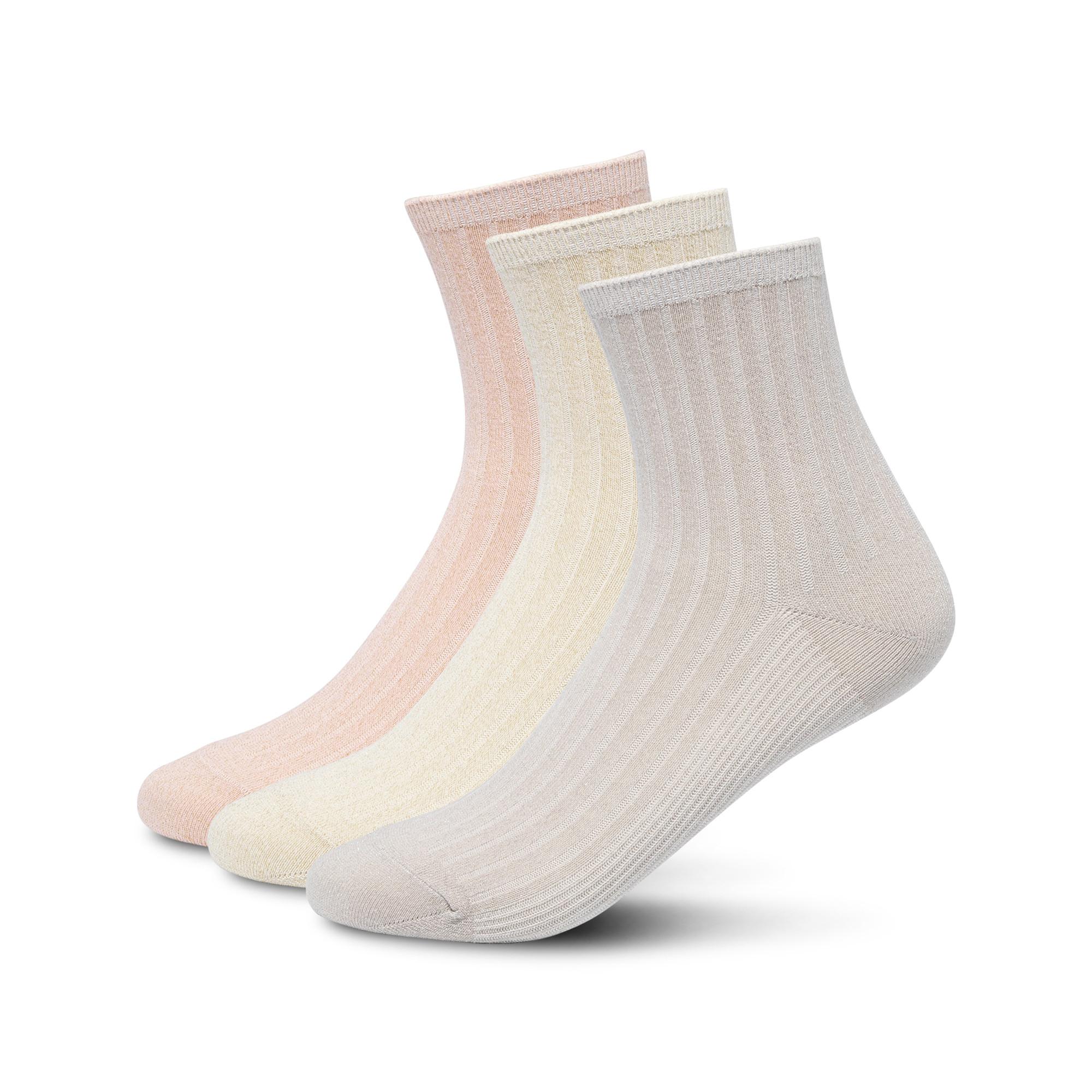 Manor Woman  Triopack, knöchellange Socken 