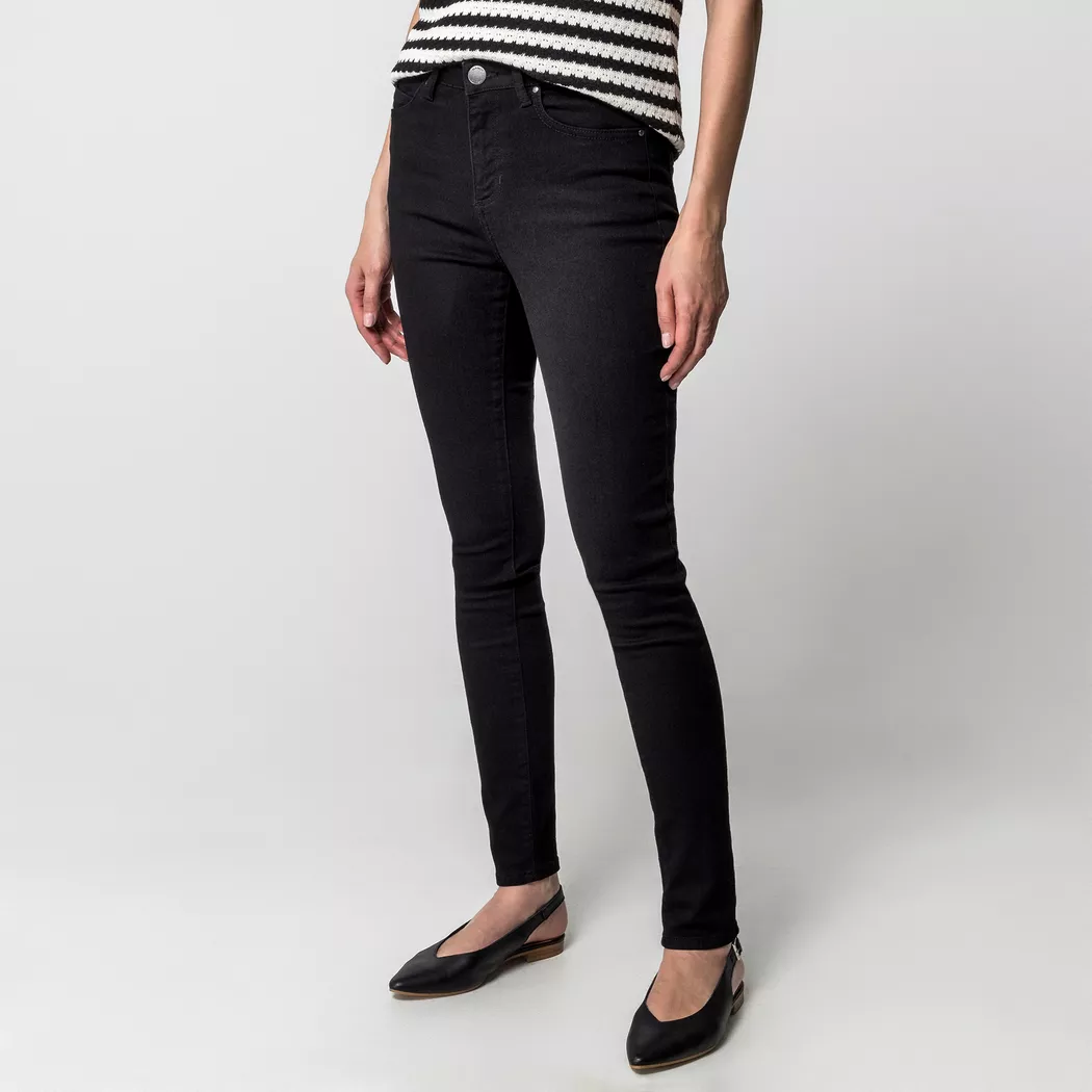 Manor Woman - Jeans, Slim Fit, für Damen, Black, Größe W46/L30