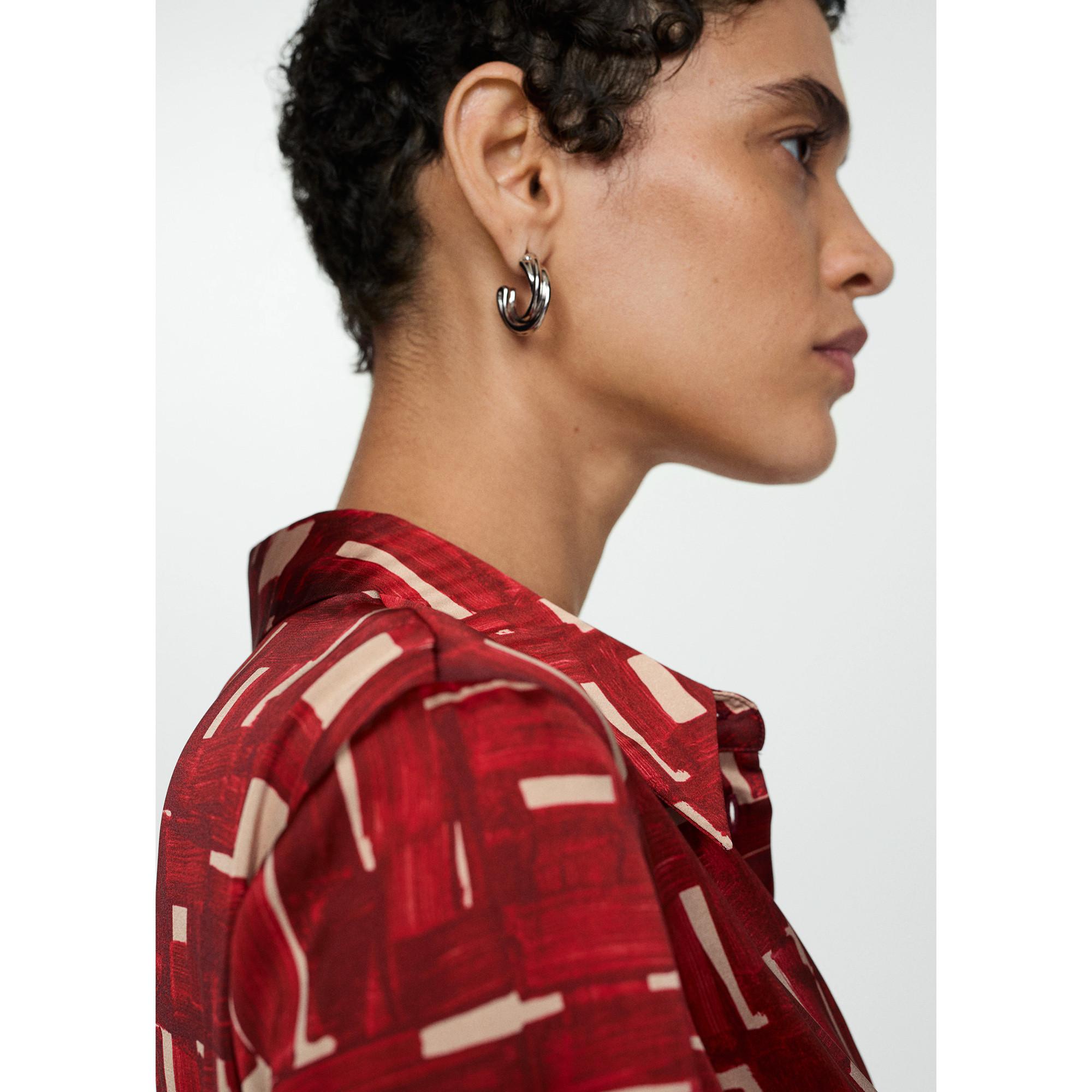 MANGO Guillem Abito Camicia Stampato  