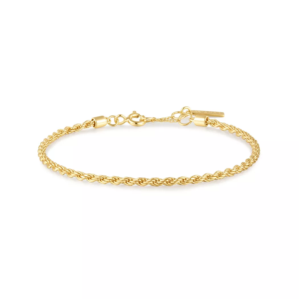 ANIA HAIE - Armband, Chic Creator, 16.5+2CM, Goldfarben