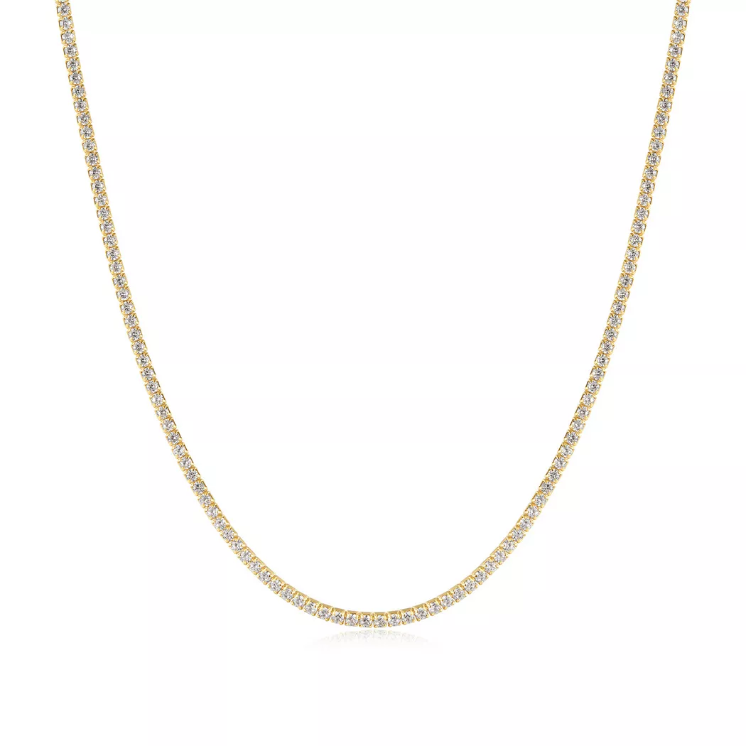ANIA HAIE - Halskette, Chic Creator, 38.5CM, Goldfarben