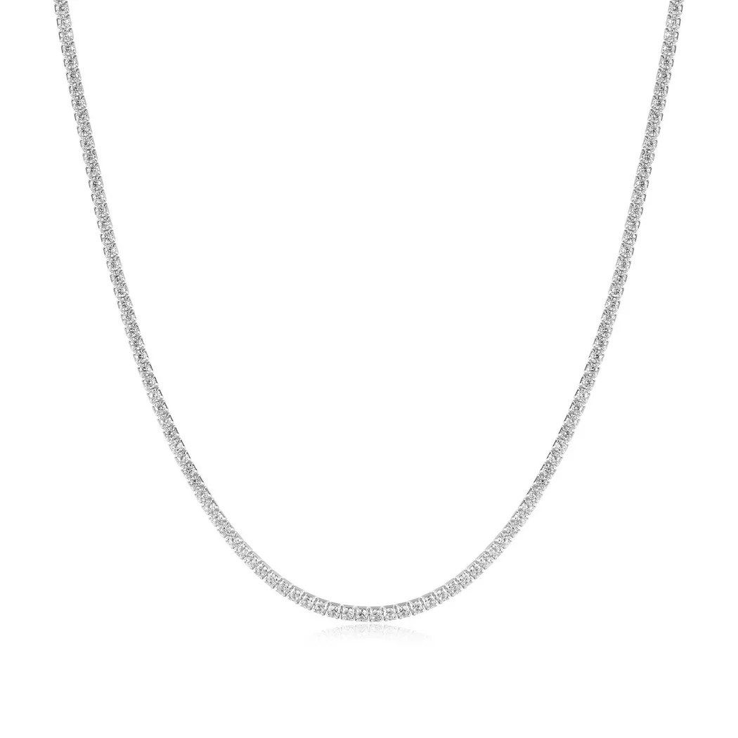 ANIA HAIE - Halskette, Chic Creator, 38.5CM, Silber