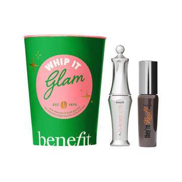 Whip It Glam - Le coffret de Noël de mini mascara & gel sourcils