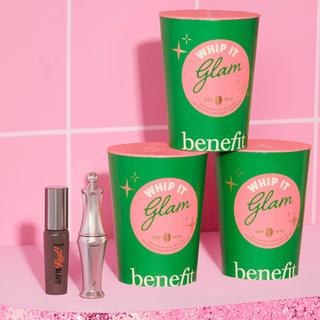 benefit  Whip It Glam - Mascara & Augenbrauen Mini-Duo Weihnachtsset 