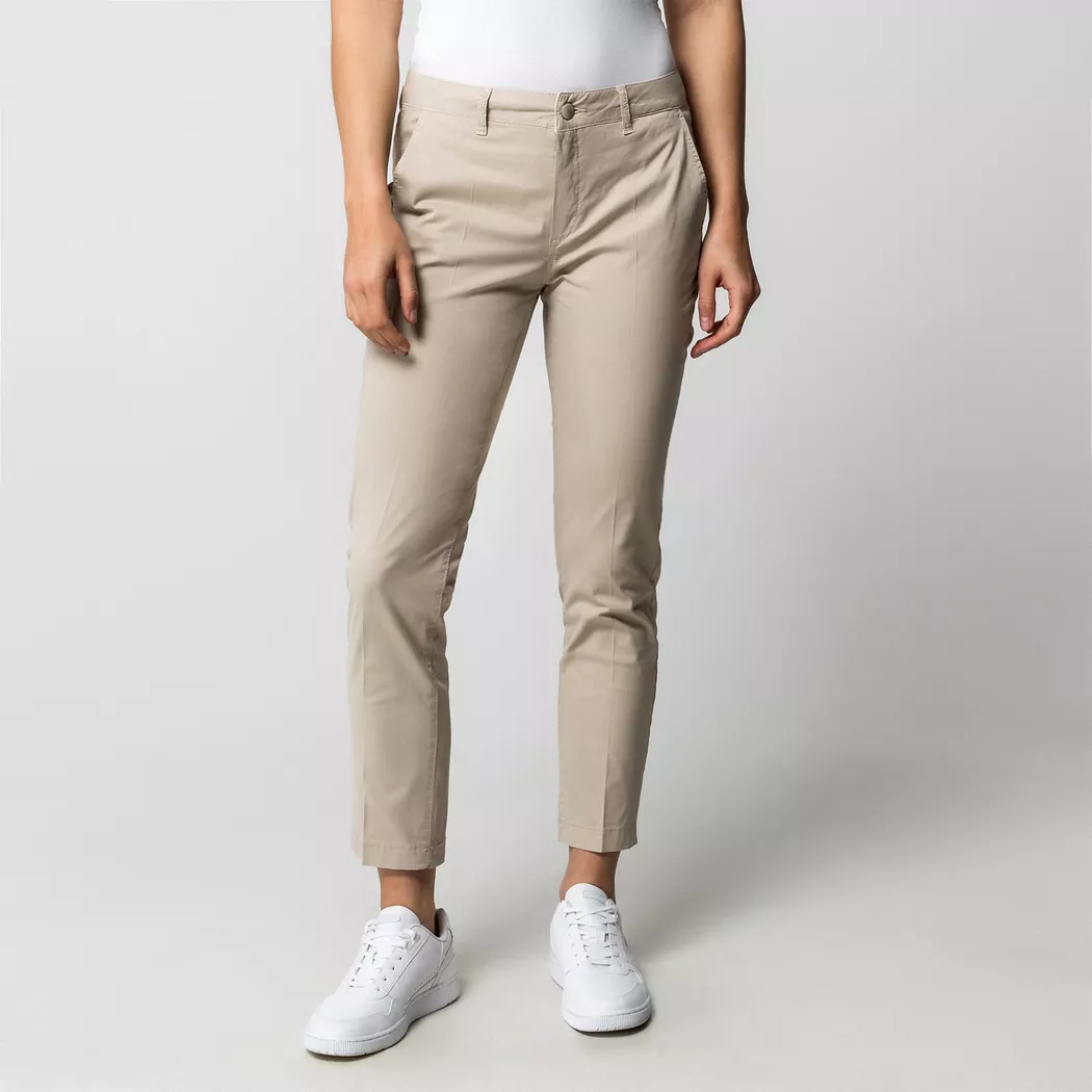 Anna Montana - Chinohose, Slim Fit, für Damen, Sand, Größe 38