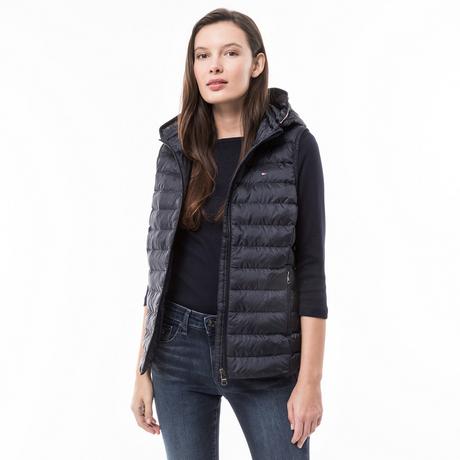 TOMMY HILFIGER Wattiertes Gilet mit Kapuze  