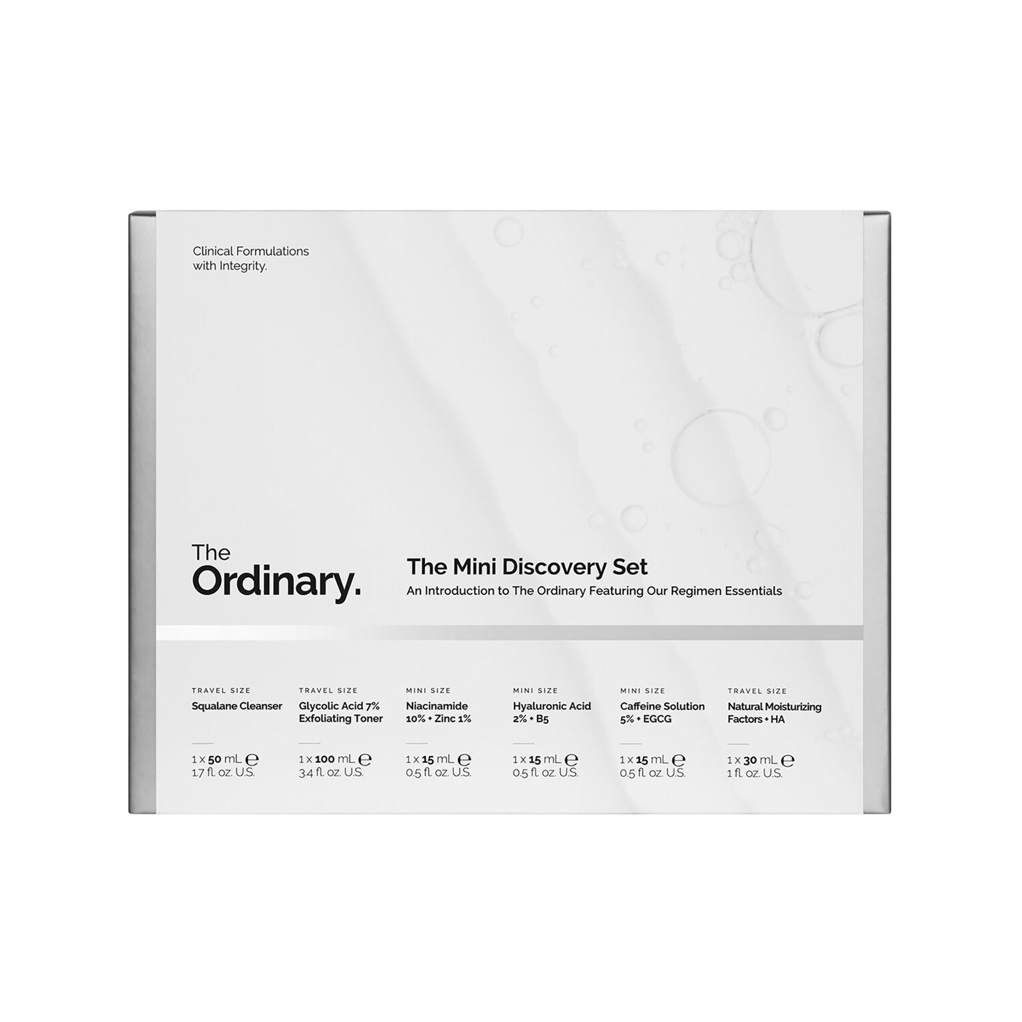 THE ORDINARY  Le Mini Set Découverte - Coffret Soin visage 