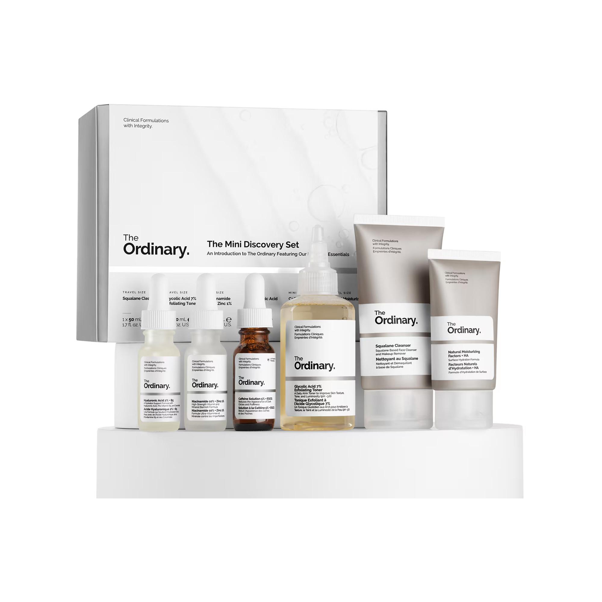 THE ORDINARY  Le Mini Set Découverte - Coffret Soin visage 