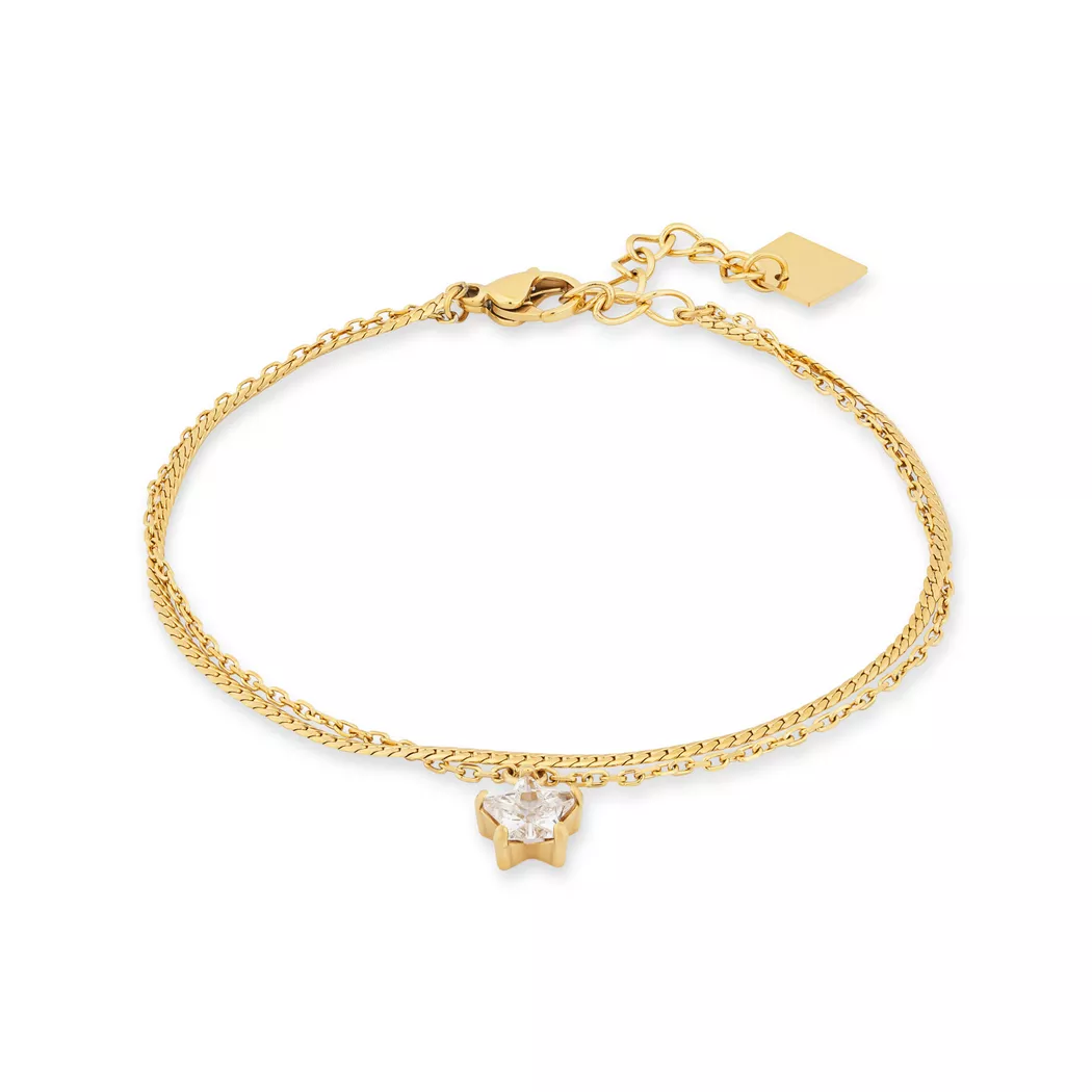 ZAG Bijoux - Armband, 15+3CM, Goldfarben 8