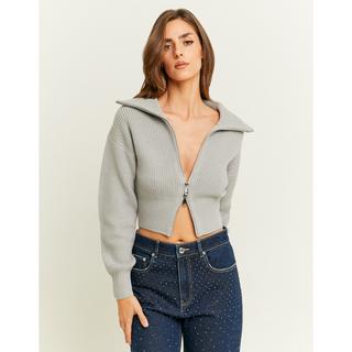 Tally Weijl Cropped Pullover Grau 36 S/M Crop Pullover LA-Shirt