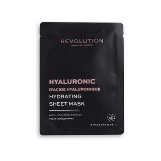 Revolution Biologisch abbaubare feuchtigkeitsspendende Hyaluronsäure-Maske Set 