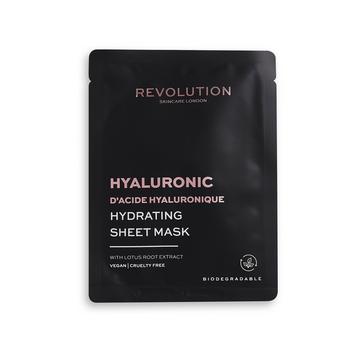 Masque hydratant biodégradable à l'acide hyaluronique