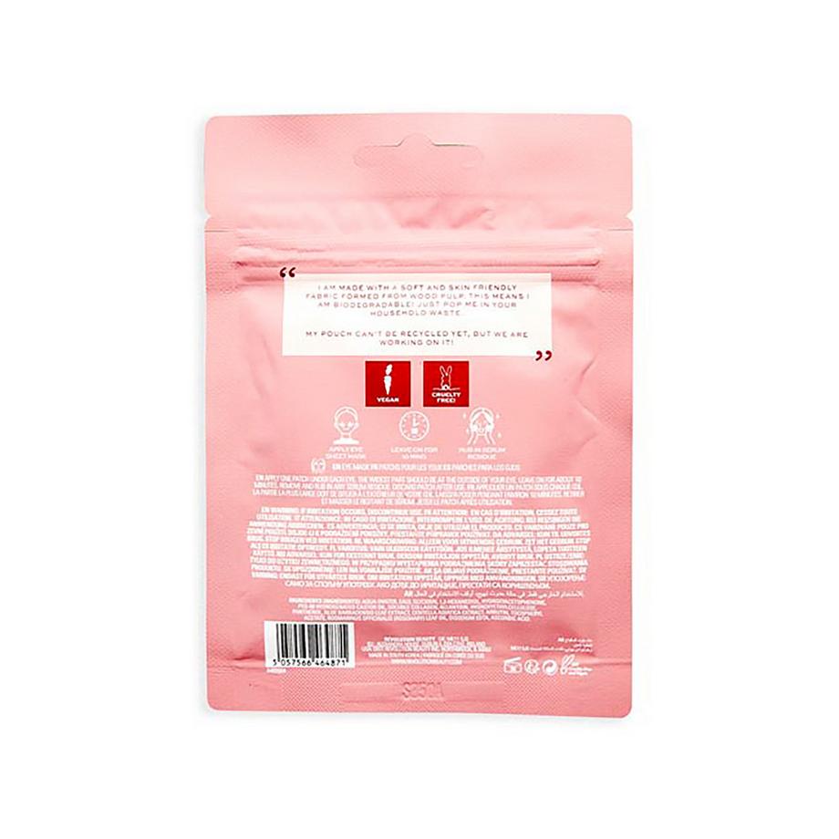 Revolution Planet Revolution Comforting Vegan Collagen Biodegradable Under Eye Masks 