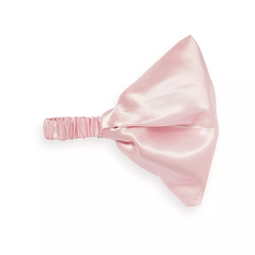 Revolution - Kosmetik-Stirnband, Satin Pink, 1 Stück