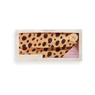 Revolution Satin Animal Print Kosmetik-Stirnband 